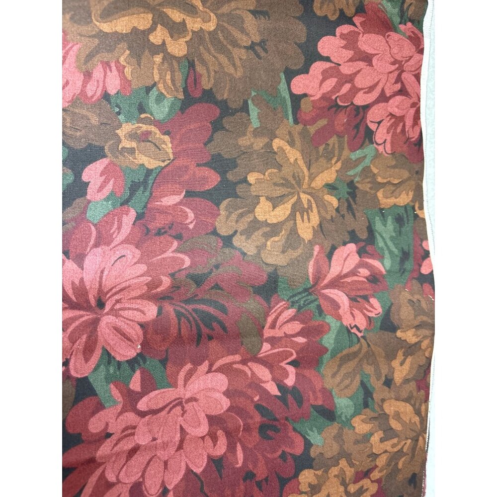 Bordeaux Floral Fabric by Jinny Beyer for RJR Fashion Fabrics 1/2 yard x 44" Cot